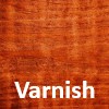 Varnish finishing